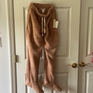 FeeJays new sherpa sweatpants with feet